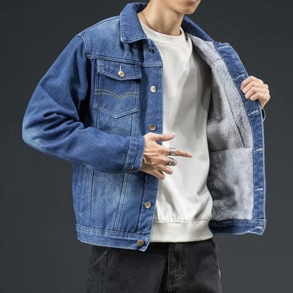 Denim Herenjack – Hoogwaardig Spijkerjack met Tijdloze Streetwear Look