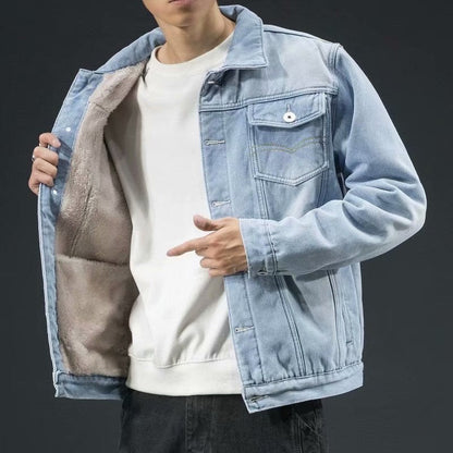 Denim Herenjack – Hoogwaardig Spijkerjack met Tijdloze Streetwear Look