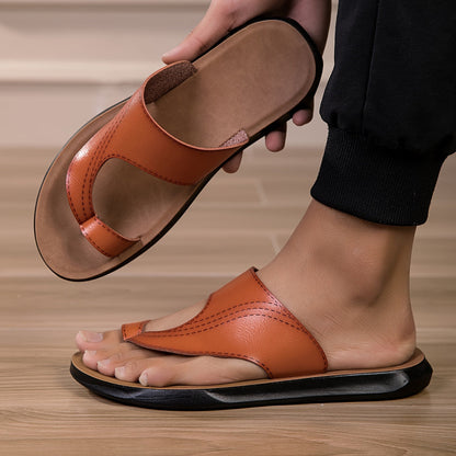 Vintage Heren Slippers – Antislip Zool – Lichtgewicht & Ademend – Casual Zomer Schoenen