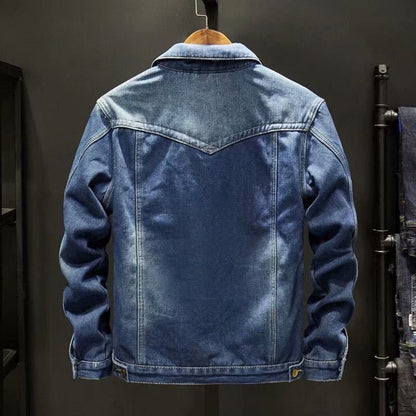 Denim Herenjack – Hoogwaardig Spijkerjack met Tijdloze Streetwear Look