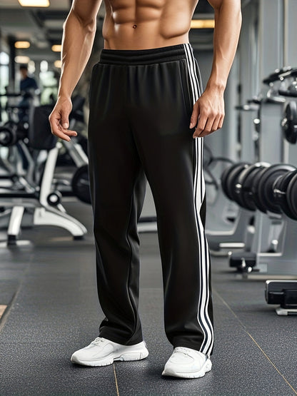 Heren Sportbroek FlexRun – Ademend Trainingsmodel met Trekkoord Taille