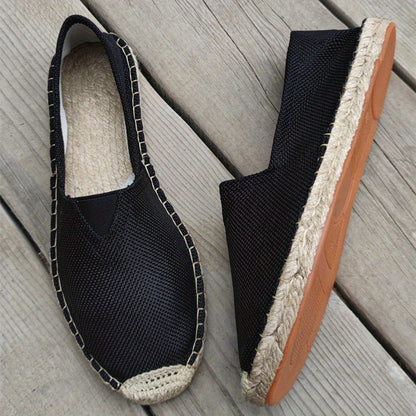 Heren Espadrilles-Loafers – Lichtgewicht & Ademend – Antislip Zool