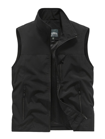 Heren Sportvest – Lichtgewicht & Ademend – Mouwloos – Outdoor & Wandelen