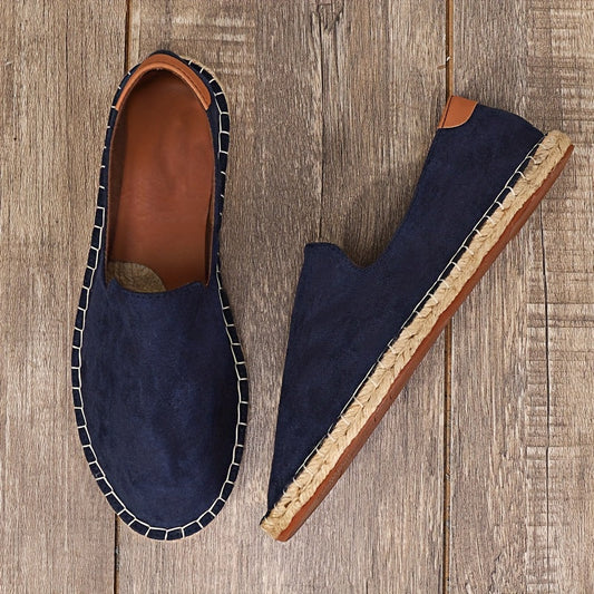 Heren Loafers CanvasLuxe – Handgemaakt, Ademend en Zomers