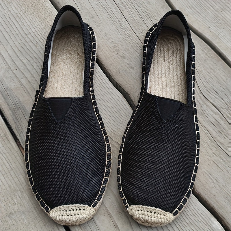 Heren Espadrilles-Loafers – Lichtgewicht & Ademend – Antislip Zool