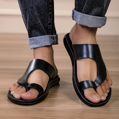 Vintage Heren Slippers – Antislip Zool – Lichtgewicht & Ademend – Casual Zomer Schoenen