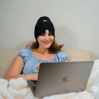 HoofdRelax Warm-Koud Therapie Masker – Verlicht Migraine & Hoofdpijn Direct