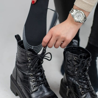 Oplaadbare Verwarmde Inlegzolen – USB-oplaadbaar met Verstelbare Warmte-instellingen