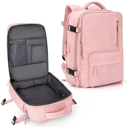 Waterdichte Rugzak met USB Oplaadfunctie en Laptopvak 35L