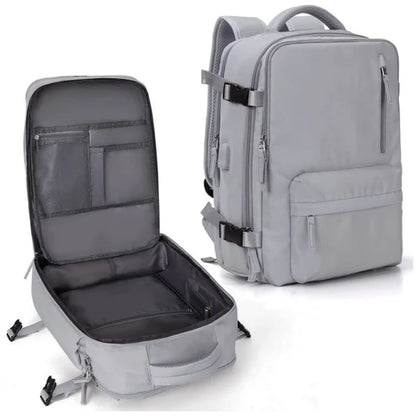 Waterdichte Rugzak met USB Oplaadfunctie en Laptopvak 35L