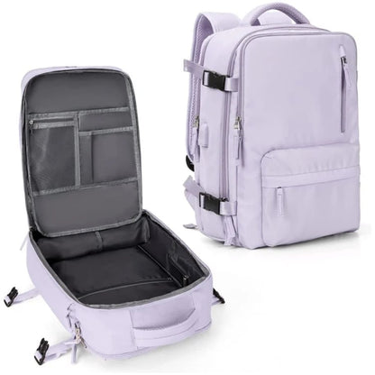 Waterdichte Rugzak met USB Oplaadfunctie en Laptopvak 35L