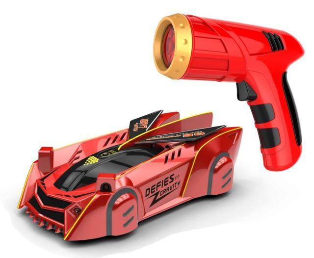 LaserRace Muurklim RC Auto – Zwaartekracht Tartend Speelgoed met LED & Laser