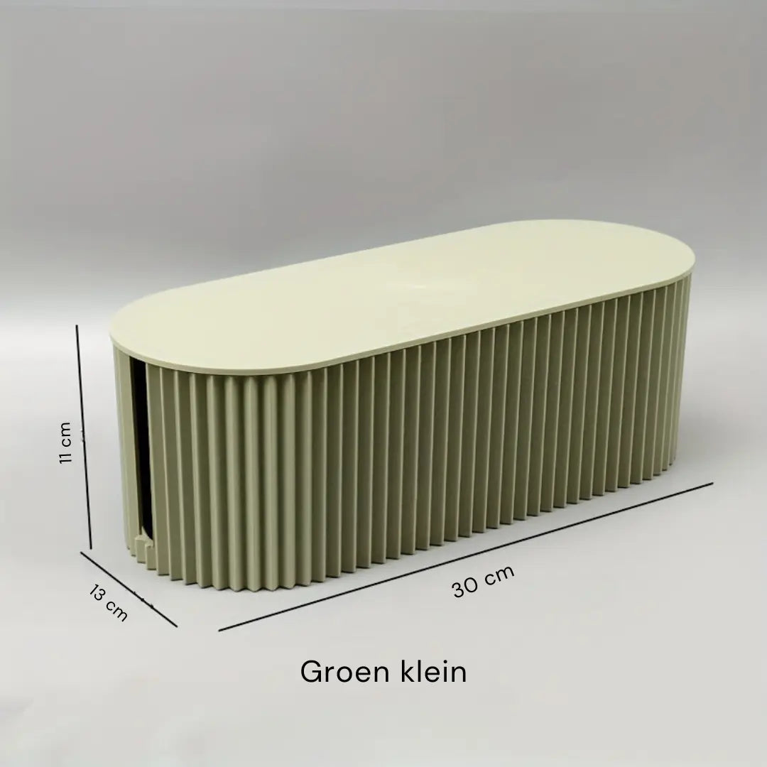 Bureaubox voor Kabelbeheer – Wit Organizer 30x11x13 cm