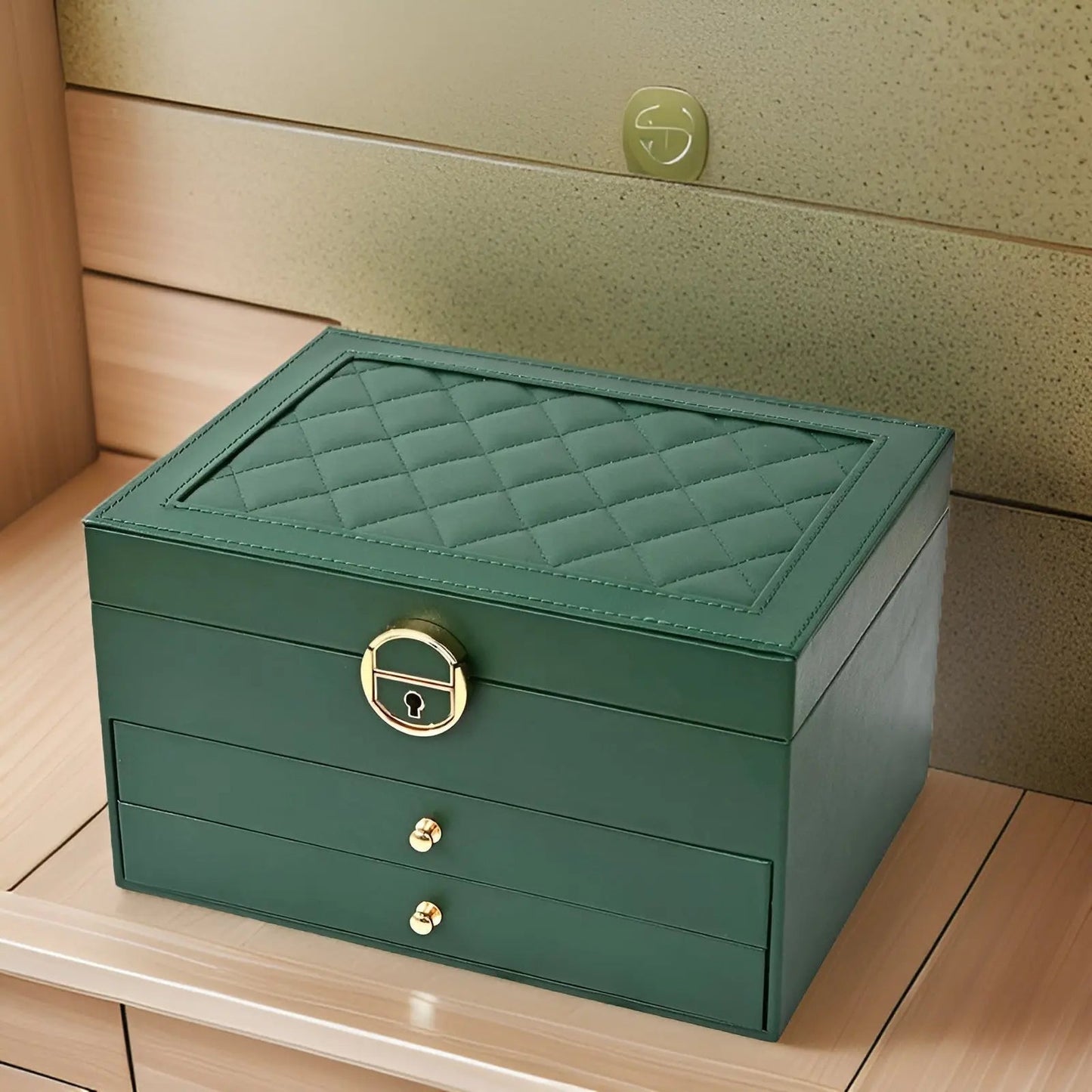 EleganceBox Luxe Sieradendoos – Meervoudige Opbergbox voor Sieraden