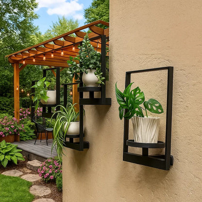 GroenWand Wandhouder voor Planten Metaal Plantenrek Wanddecoratie