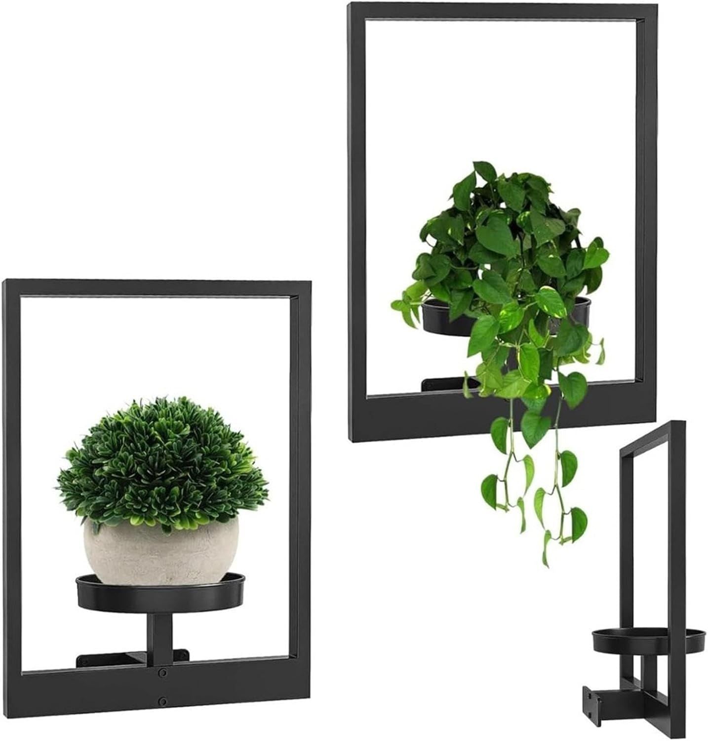 GroenWand Wandhouder voor Planten Metaal Plantenrek Wanddecoratie