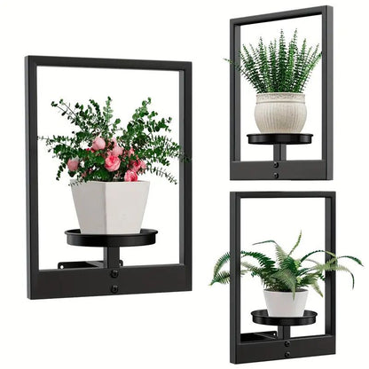 GroenWand Wandhouder voor Planten Metaal Plantenrek Wanddecoratie