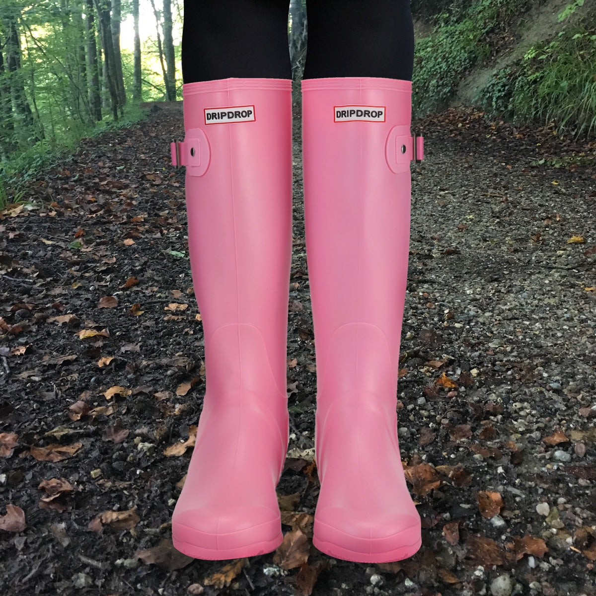 Regenlaars Dames HoogSpat – Waterdicht met Gripzool