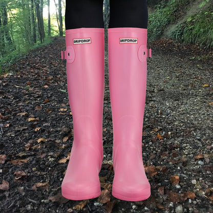 Regenlaars Dames HoogSpat – Waterdicht met Gripzool