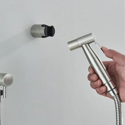 Luxe Bidet-Handdouche met Roestvrij Staal - Hygiënisch en Duurzaam