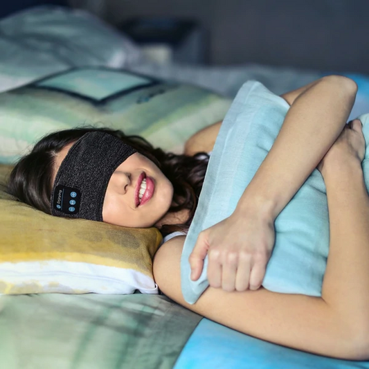 RestRhythm Bluetooth Slaapmasker – Comfortabel Muziekmasker voor Ontspanning en Slaap