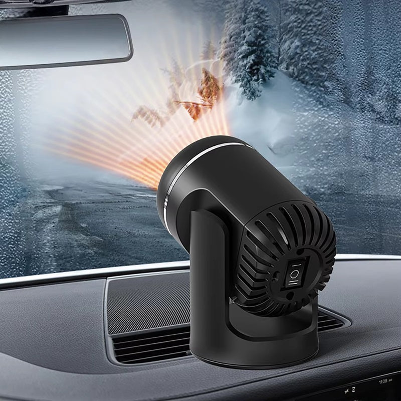 Draagbare 12V Autoklimaat – Verwarming & Koeling met 360° Rotatie
