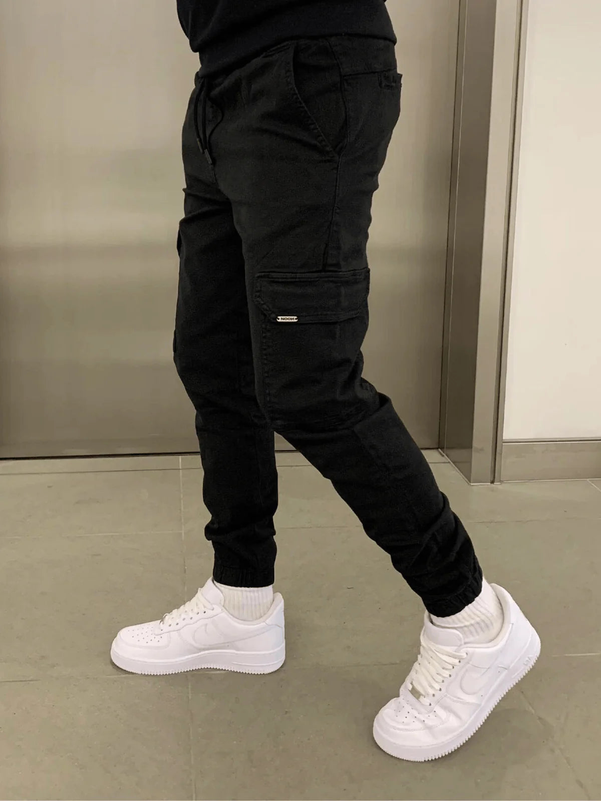 Slim Fit Cargo Joggingbroek voor Heren - Moderne Casual Broek