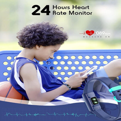 Kinder Activiteitstracker Horloge – Slimme Fitness Smartwatch met GPS en Hartslagmeter