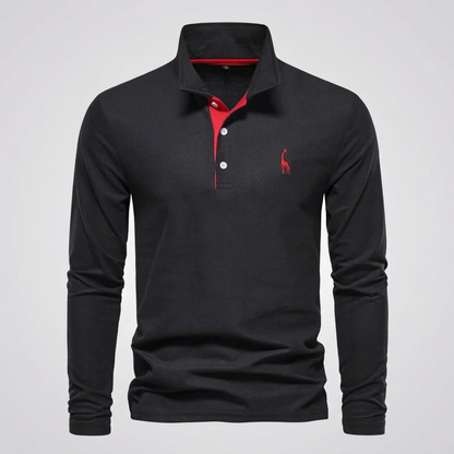 Klassiek Knoop-Hals Heren Polo - Veelzijdig en Comfortabel