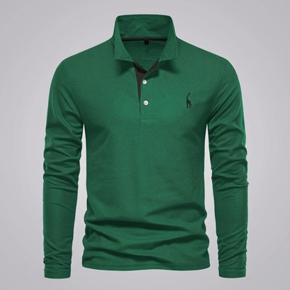 Klassiek Knoop-Hals Heren Polo - Veelzijdig en Comfortabel