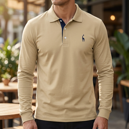 Klassiek Knoop-Hals Heren Polo - Veelzijdig en Comfortabel