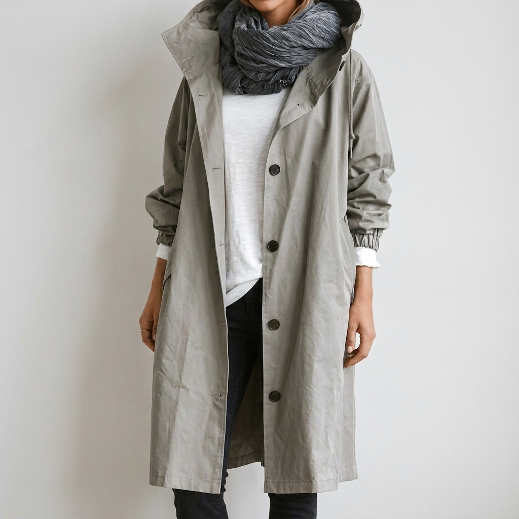 Elegante Waterdichte Regenjas - Stijlvol en Functioneel