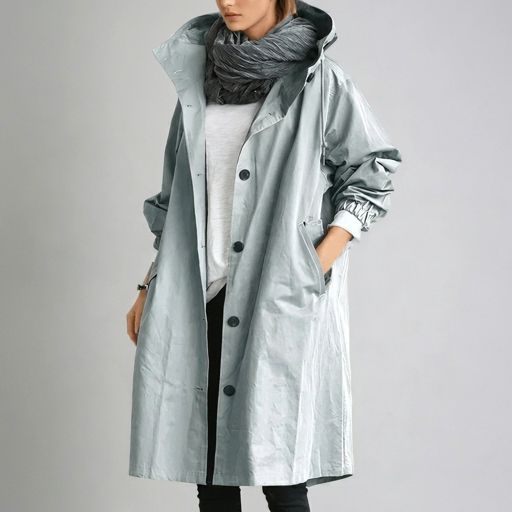Elegante Waterdichte Regenjas - Stijlvol en Functioneel