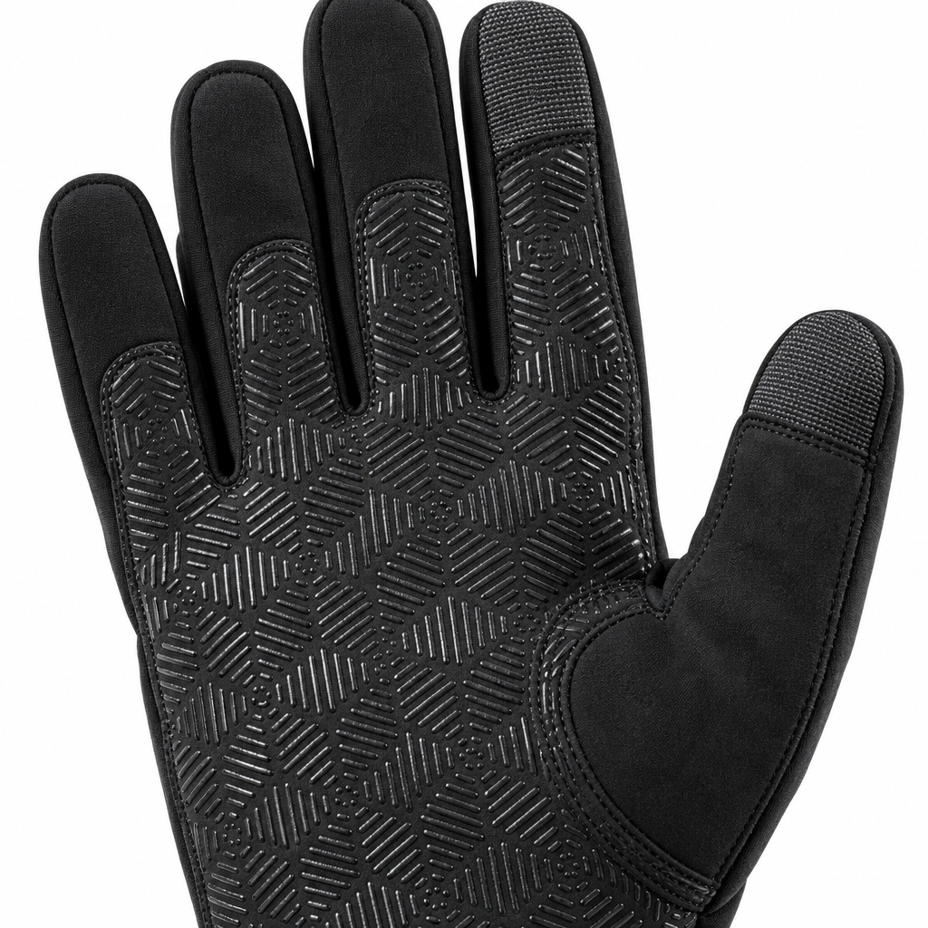 Verwarmde Winterhandschoenen met 3 Warmteniveaus, Antislip Grip en Touchscreen Vingertoppen