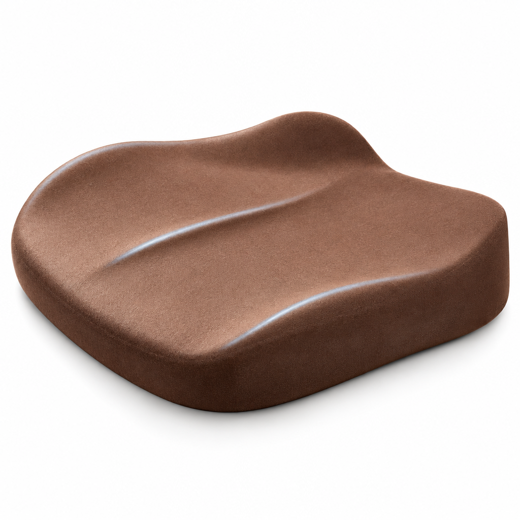 Ergonomisch Zitverhoger Geheugenfoam - 7,6 cm Verhoging voor Auto en Kantoor, 43 x 43 cm