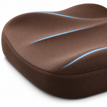Ergonomisch Zitverhoger Geheugenfoam - 7,6 cm Verhoging voor Auto en Kantoor, 43 x 43 cm