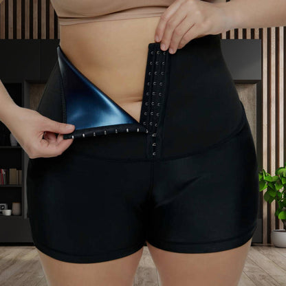 ZweetFit TailleVormer – Hoge Taille Sauna Legging met Tailletrainer voor Vrouwen