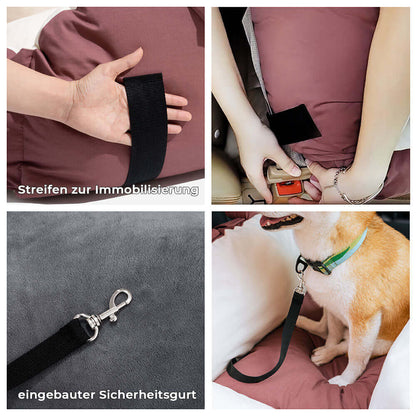PawRide Honden Autostoel Met Veiligheidsclip