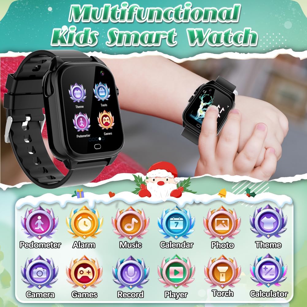 iWatch l Slimme horloge voor kinderen l Waterdicht l Jongens en meisjes