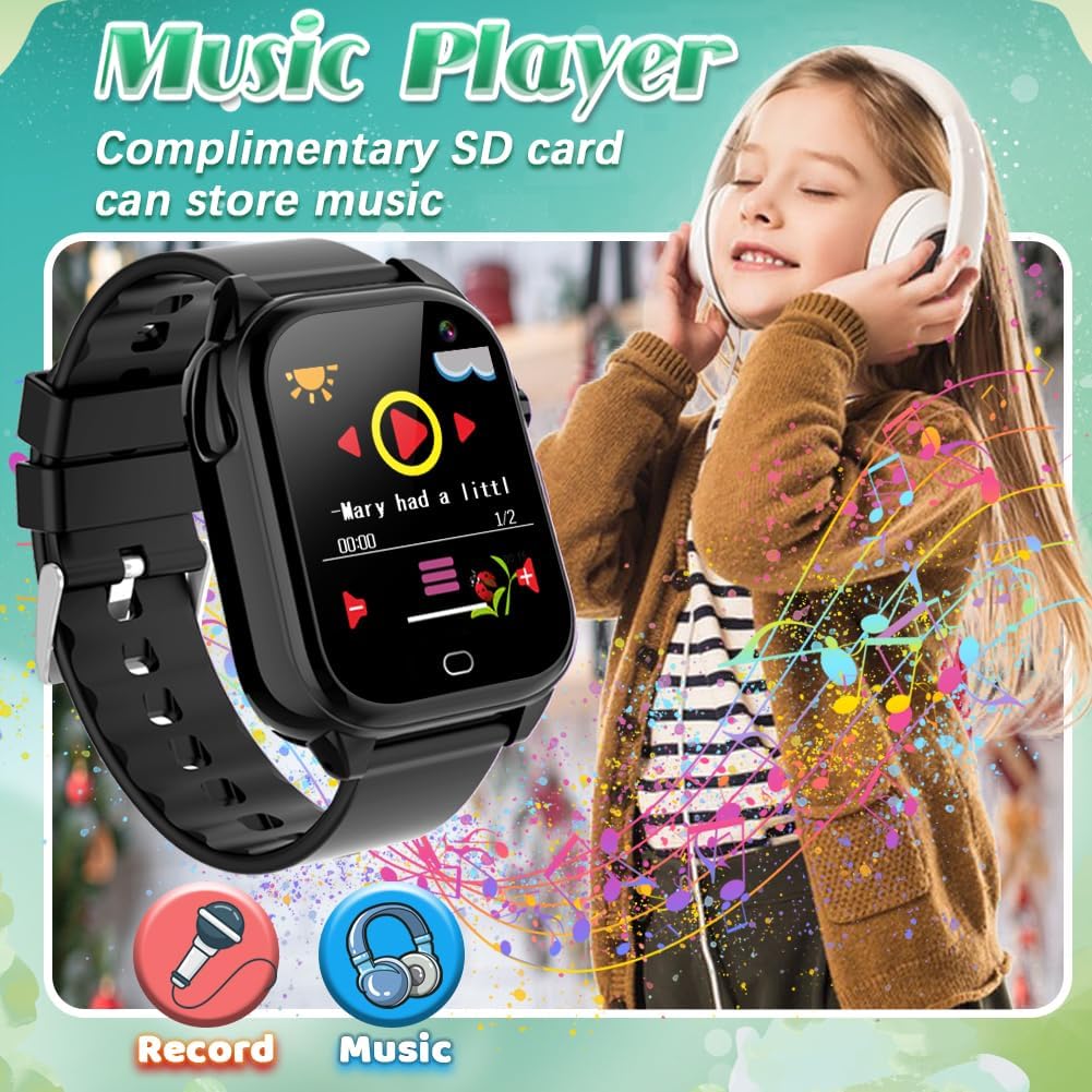 iWatch l Slimme horloge voor kinderen l Waterdicht l Jongens en meisjes