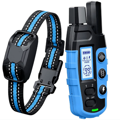 Premium 1000m Hondentrainingshalsband met Afstandsbediening - Waterdicht, Oplaadbare E-Halsband voor Alle Hondenformaten