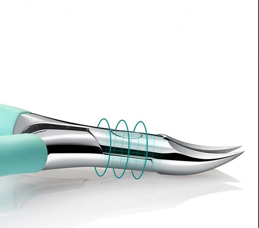 Senioren Nagelknipper met Spatscherm – Ergonomisch & Pijnvrij voor Dikke of Ingegroeide Teennagels