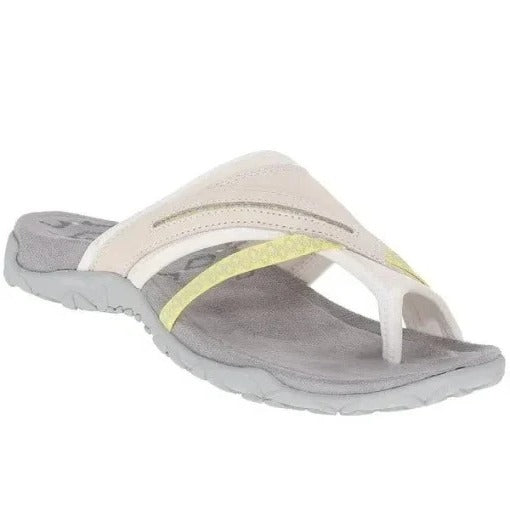 ComfortStep Dames Instap Sandalen – Cross-Strap Flip Flops met Ergonomisch Voetbed
