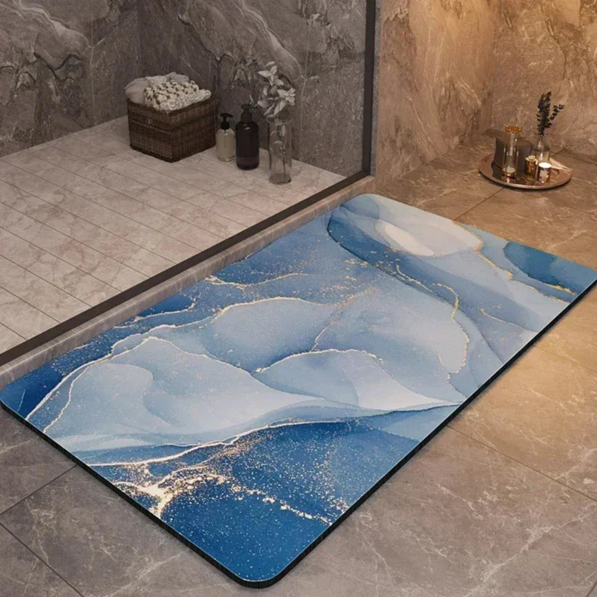 Antislip Badmat met Ultra-Absorberende Werking – De VeiligDroog Mat