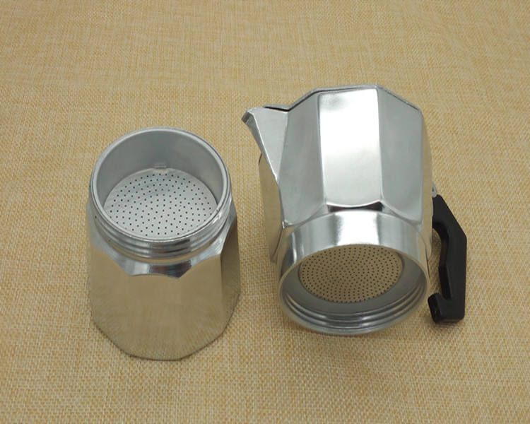 Klassieke Italiaanse Moka-pot voor fornuis - 12 kopjes espresso maker