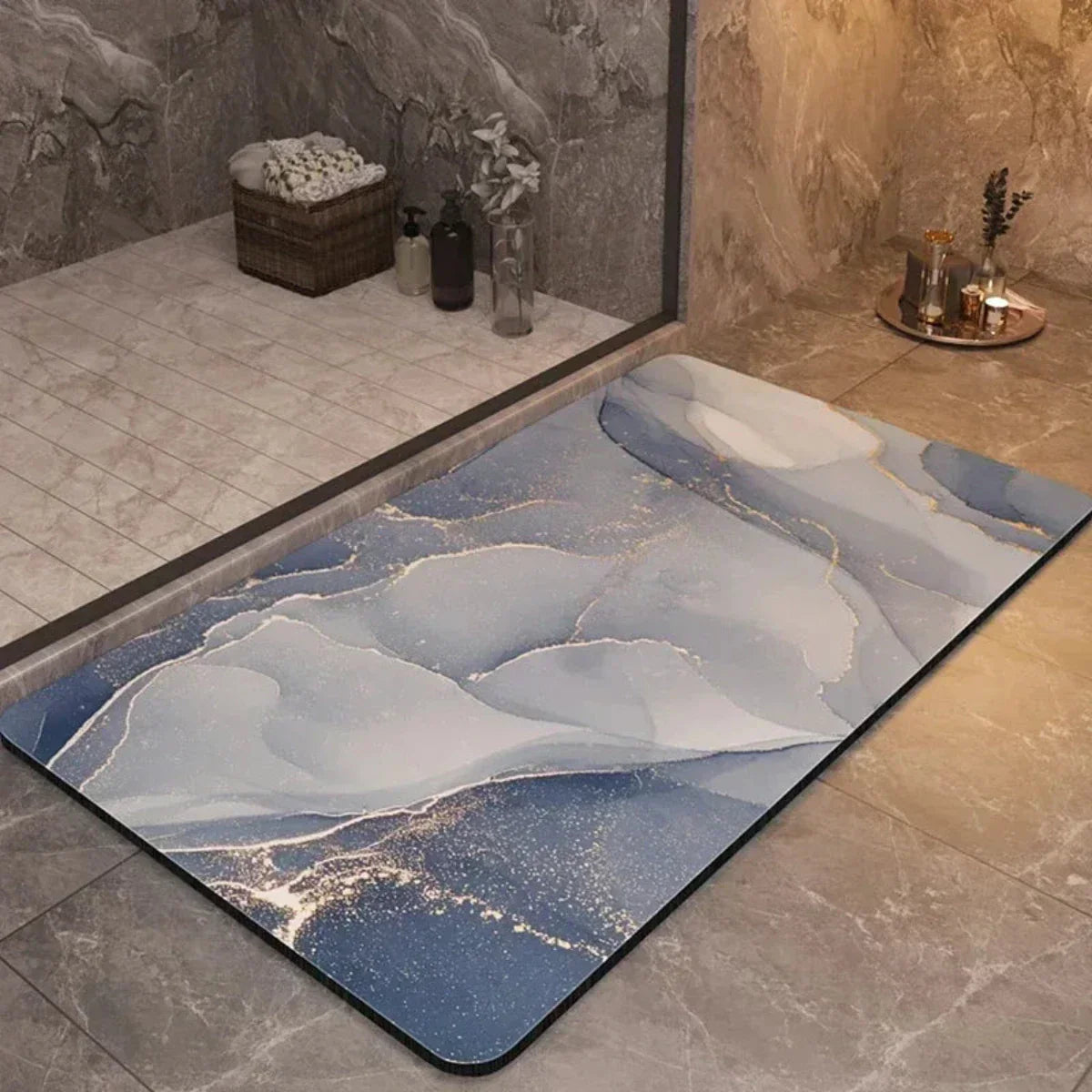 Antislip Badmat met Ultra-Absorberende Werking – De VeiligDroog Mat