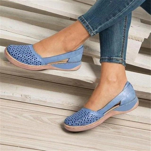 ComfortLuxe Ballerina’s – Orthopedische Damesschoenen voor Hallux Valgus met Ademend Mesh