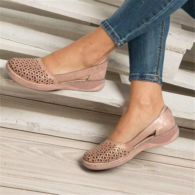 ComfortLuxe Ballerina’s – Orthopedische Damesschoenen voor Hallux Valgus met Ademend Mesh