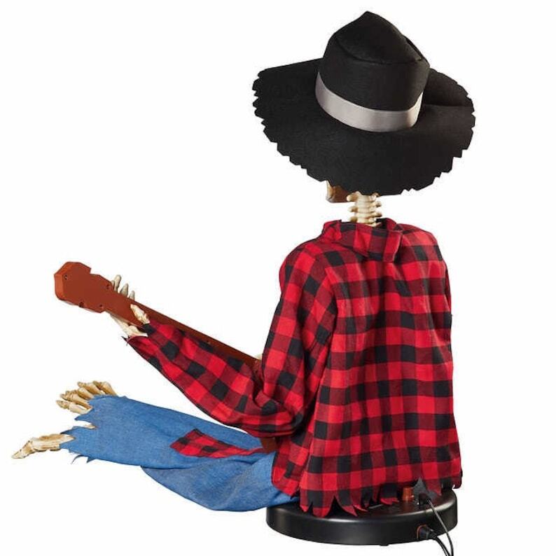 Dansende Skeletduo met Geluid- en Bewegingssensoren - Halloween Decoratie