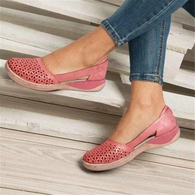 ComfortLuxe Ballerina’s – Orthopedische Damesschoenen voor Hallux Valgus met Ademend Mesh
